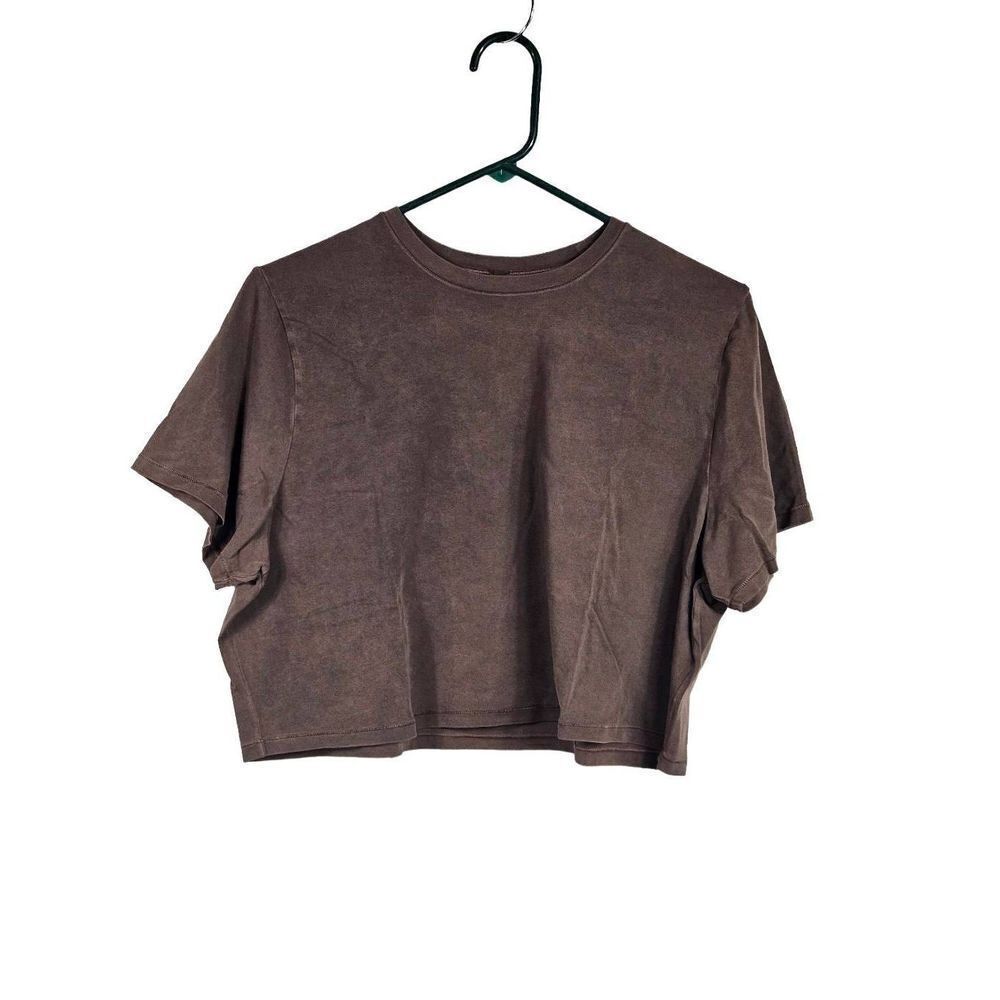 Skims cropped short sleeve tee Nwt